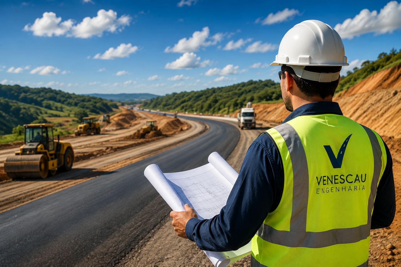 Supervisão de Obras Rodoviárias - Venescau Engenharia